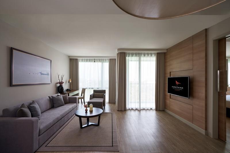 The Park 9 Hotel And Serviced Residence - Suvarnabhumi Bangkok Exteriör bild